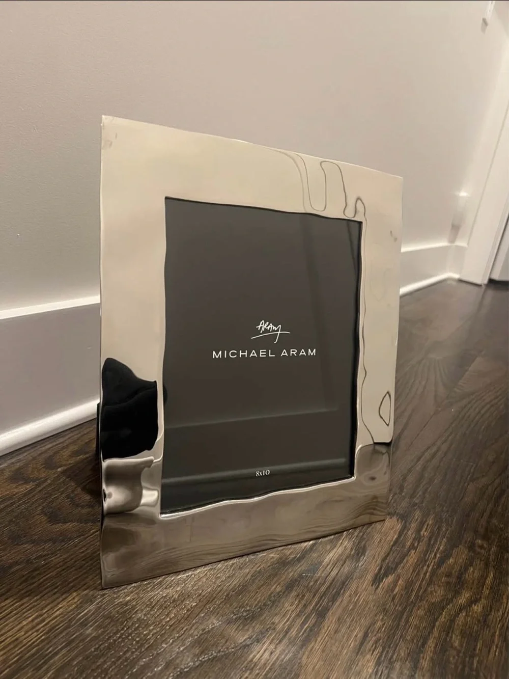 Michael Aram polished silver